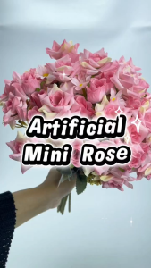 OFFER MNI PEONY ROSE / HAND BOUQUET / BUNGA PEONY / BUNGA HIASAN / ARTIFICIAL FLOWER / HIASAN DULANG HANTARAN / AF10024