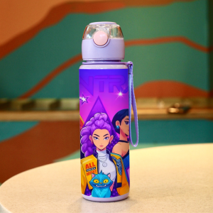 Hasbro | 3D Printed Water Cup with Cartoon Demon Hunter Pattern – Vivid Color Fade-Resistant Portable Perfect for Collection Gifting