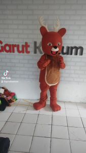 Kostum maskot badut rusa setelan dewasa costume binatang lucu