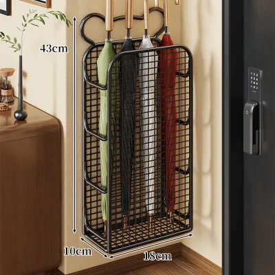 Home Entrance Umbrella Organizer Wall-Mounted