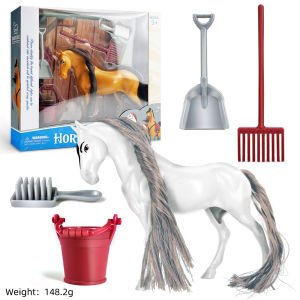 Ranch horse model toys farm animal collection educational toys suitable for birthday and Christmas festival gifts