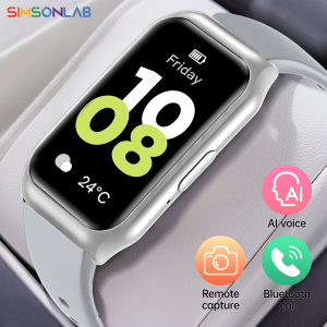 New Smartwatch Bluetooth Dial/Call AI Voice Assistant BT music Sleep monitor Alarm Outdoor Sport Smart Watch For Men Women Gift