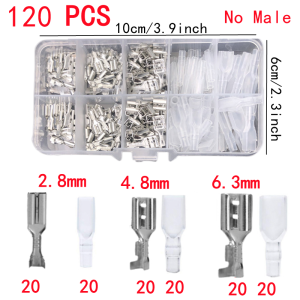 Boxed Crimp TerminalElectrical ConnectorU/O ShapedSplicing Termination 2.8/4.8/6.3mmWire ConnectorCable Termination Pliers