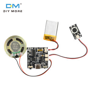 Diymore gc06 thẻ ghi âm phong trào Hộp quà tặng sáng tạo Thiệp sinh nhật Giáng sinh MP3 tải về mô-đun giọng nói Loại C