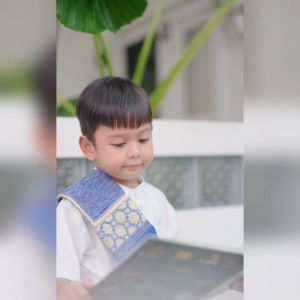 Kemeja Anak Koko Katun Medina Muslim