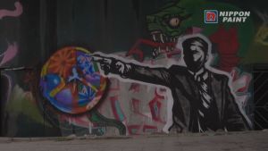 สีสเปรย์ PYLAC PRO ไพแลคโปร สีทองเมทัลลิก P36 PRECIOUS GOLD เนื้อสีมาก กลบสนิท สีไม่เยิ้ม พร้อมหัวพ่น 2 แบบ SPRAY PAINT เกรดสูงทนทานจากญี่ปุ่น