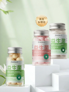 SHAOHUATANG | Viên Đánh Răng Dạng Rắn Probiotic