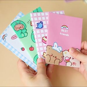 Cute Cartoon Mini Notebook Booklet Memo Buku Kecil Nota Free Gift Door Gift Murah
