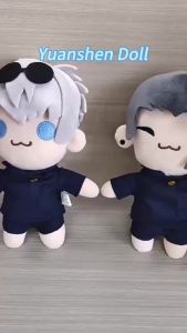 New Hot Stuffed Animals & Plush Gojo Saturo Geto Suguru Jujutsu Kaisen Cosplay Plush Cute Soft Collection Props
