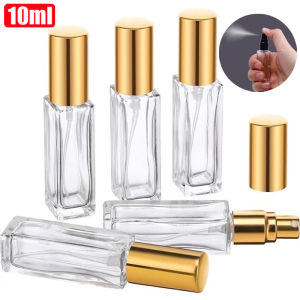 10 ชิ้น 10 มล. จำนวน ขวดสเปรย์น้ำหอมแก้วเปล่าขนาด / ขวดน้ำหอมรีฟิลพกพา / ขวดสเปรย์น้ำหอมเปล่าพร้อมหัวปั๊ม