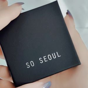 SO SEOUL Athena Brilliant Cut Solitaire Diamond Simulant Zirconia 0.5 CARAT Adjustable Open Pinky Ring