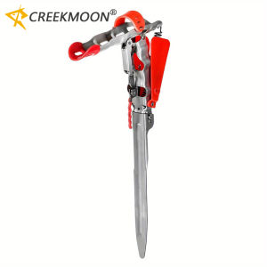 Automatic Full Stainless Steel Adjustable Fishing Rod Holder With protective board Sensitivity Bracket 2 Spring Tool Accessories