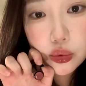 NIKUNX [PH local stock]NIKUNX Shuzili Round Tube Lipstick Matte Waterproof Moisturizing Non-stick Cup Non-drying High Pigment Qi Field Red liptint 12colors