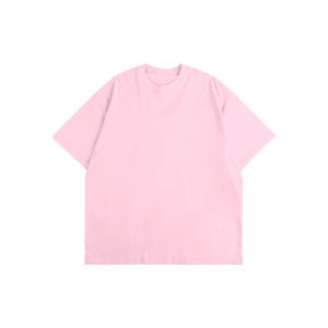 American Style Retro Heavyweight 100% Pure Cotton Short Sleeve T-Shirt Mens Summer New Casual Loose Versatile INS Trendy