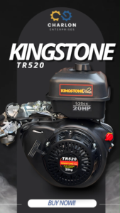 Kingstone 20hp FNR Gasoline Engine Low Speed PVC Tank Manual / Electric Start