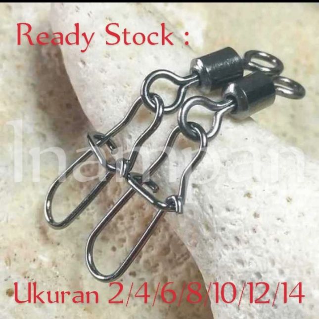 Jual Kili - Kili Rolling Swivel Golden Lake Size 1-5 High Quality -  Kekuatan di variasi