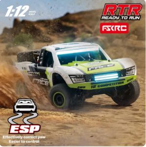 JDD[Fast Delivery][Original Available]Hb-Rd1201-1204 High-Speed 1:12 Scale Four-Wheel Drive Remote Control Car 2.4ghz With Led Light 45km/H Short Truck Toy Model