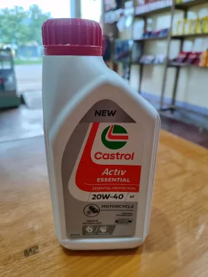 Oli Motor Castrol Activ Assential 20w-40 800ml - Oli Motor 4Tak - Oli Mesin 4Tak