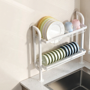 XUNHUAI | Space-saving Dish Rack Wall Mount No Drill