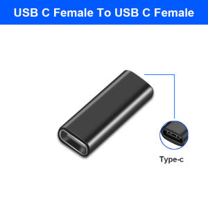 USB C Female to Female Adapter USB C Male to Male Adapter Type C Expander Supports PD Suitable for Computers and Mobile Phones