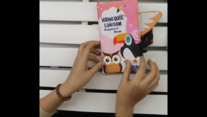 Đồ Chơi Giáo Dục Sớm Sách Vải Tương Tác Song Ngữ - Vương Quốc Các Loài Chim - Pipovietnam