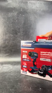 MR.POWERTOOLS x MASARU ชุดเซ็ตสว่านไขควงและเครื่องเจียรไร้สาย รุ่น SCCG-105 MULITI POWER เครื่องเจียร์ 4 นิ้ว สว่าน3ระบบ มาซารุ