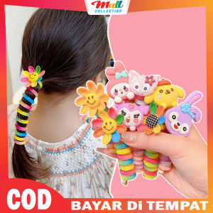 MALL Aksesoris Rambut iKat Kepala Anak Perempuan Spiral Lucu Karakter Kartun ACC03