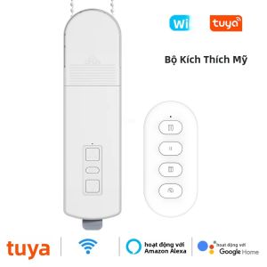 Motor Rèm Cuốn Điện Thông Minh Manhot Tuya Smart Life WiFi Điều Khiển Bằng Ứng Dụng Tương Thích Với Alexa/Google Home
