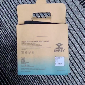 Shrey Performance Arm Sleeves. Fielding Sleeves Size- L-XL (Black & White)