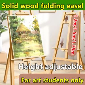 Solid Wooden Easel: Adjustable & Durable Display Stand