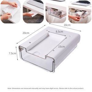 TENGXUAN | Under Desk Drawer Organizer For Clutter and Stationery