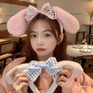 คาดผม Cinnamon ผ่าหู้สไตล์เกาหลี รูปลักษณ์ โลลิต้า สวยหวาน มาใหม่พร้อมส่งจ้าา