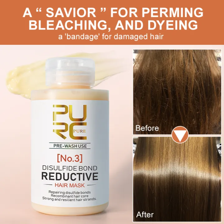 PURC Hair Treatment Mask Repairs rescue Frizzy Make Hair Soft Smooth Deep Repair Keratin For Damged Hair Split Ends Frizzy Hair