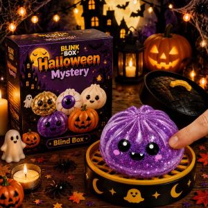 Schylling | 5.5cm Halloween Creative Stress Relief Kneading Pectin Soft Rubber Squeezing Party Small Gift Childrens Stress Relief Toy