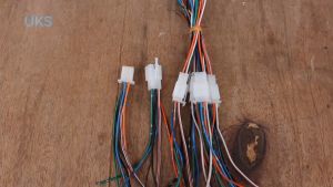 Socket Kabel Sambungan Motor Mobil Kaki 6 Pin Mini Male Female - Soket Kabel Bintik High Quality