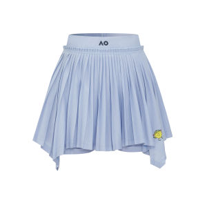 AO | Irregular Mesh Tennis Skirt Anti-see-through