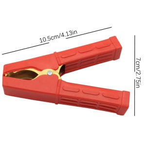 EELHOE | [X] 2pcs 200A Crocodile Alligator Clips Car Battery Insulated Clip Clamp Connector for Jumper Cables BoostAuto Parts 112 Store