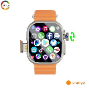 2025 New DW100 Smart Watch S10 Ultra 3 Android 10.0 180° Rotary Blood Pressure Camera GPS WIFI 2.29 inch Amoled Smartwatch 256GB