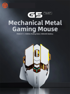 EWEADN | Gaming and Office Ergonomic Mouse Wired Wireless Bluetooth
