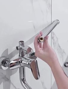 304 Stainless Big Shower Set Extension Pipe 30cm