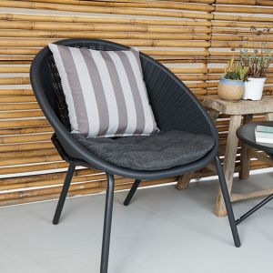 ST MIRREN | Leisure Patio Furniture Set Balcony Coffee Table and Rattan Chairs Combination