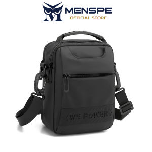 MENSPE Men’s Bags Mini Waist Bag Fashion Shoulder Bag Cross Body Bag Messenger Bag Large Capacity Sling Bag Casual Bag Men Fashion Waterproof for Sport Street Travel Outdoor