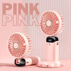 รุ่นอัพ เกรด 10000mahพัดลมพกพา พัดลมมือถือ พัดลมพกพาชาร์จ ขนาดเล็ก พัดลม USB แสดงระดับแบตเตอรี่ โหมดจ่ายอากาศ5โหมด มือถือ/ตั้งโต๊ะ พัดลมแคมป์ปิ้ง พัดลมพกพาแรงๆ พัดลมแบตไร้สาย พัดลมตัวเล็ก พัดลมเล็ก พัดลมจิ๋ว พัดลมชาร์จแบต พัดลมขนาดเล็ก