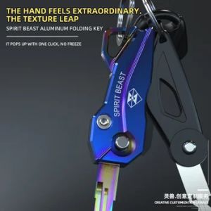 Spirit Beast Folding Key Shell Modification Accessories For Benelli 502C 302S BN300 For Yamaha Honda CFMOTO Motorcycle Key Cover