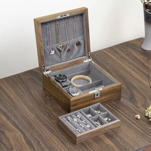 HUIYAXIU | Lockable Jewelry Organizer