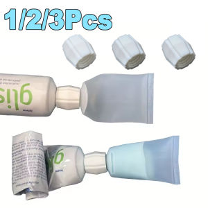 Toothpaste Squeezer AdapterNo-Spill Tube Roller for Travel Home Bathroom Organizer Toothpaste Saver Tool Toothpaste Dispenser