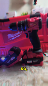 Milwaukee Original M18 FUEL 1/2" Cordless Drill heavy duty 13mm chunk brushless impact drill drivers Hammer Drill power tool barena drill set
