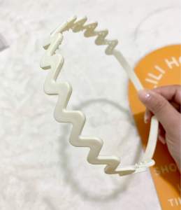 [Tặng cột tóc]-Cài tóc gợn sóng 4 màu cài tóc có răng nhỏ không rớt tóc cài chắc chắn + tặng kèm 1 cột tóc lò xo như hình cho mỗi cài tóc