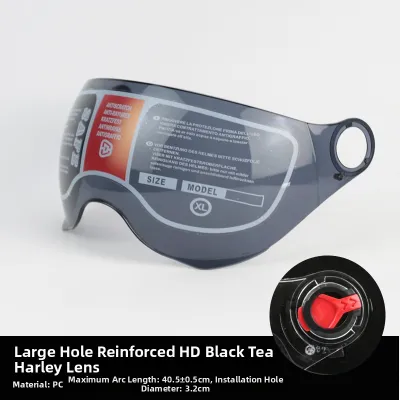 UV Protection Universal Half Helmet Visor Clear