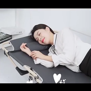 เตียงพับ เตียงพับได้ เตียงนอนพับได้ เตียงสนาม ปรับได้ 4 ระดับ ไม่เปลืองพื้นที่ ไม่ต้องติดตั้ง รับน้ำหนักได้ถึง300KG